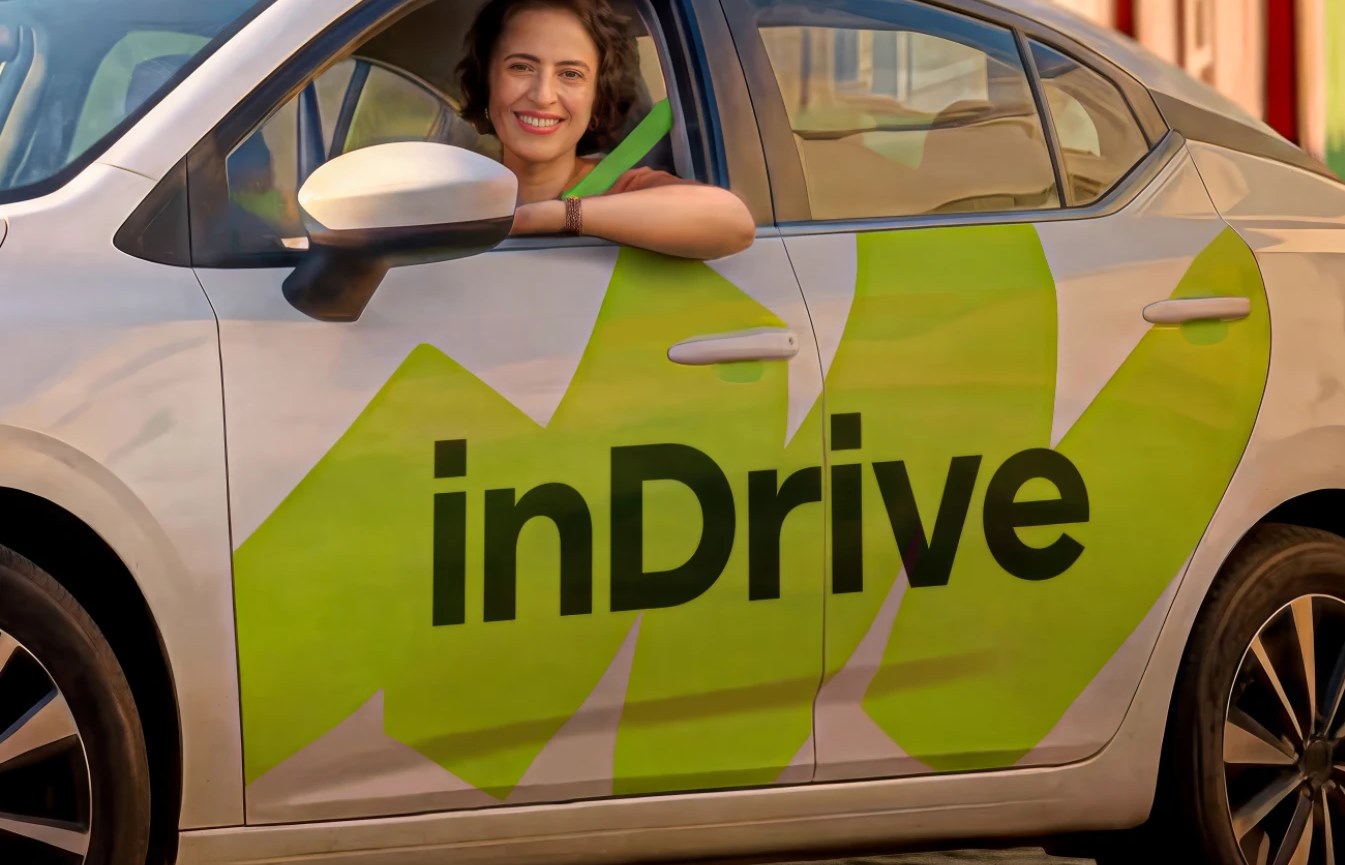 Машина inDrive после обработки